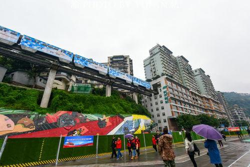 网红重庆地铁拍照,网红拍照地盘点